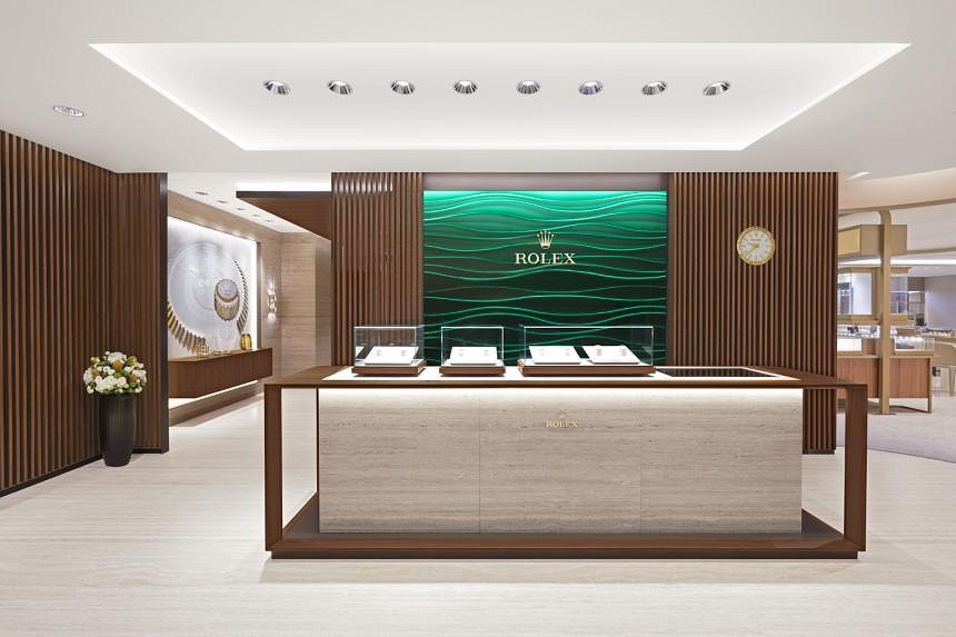 Rolex best sale retail store